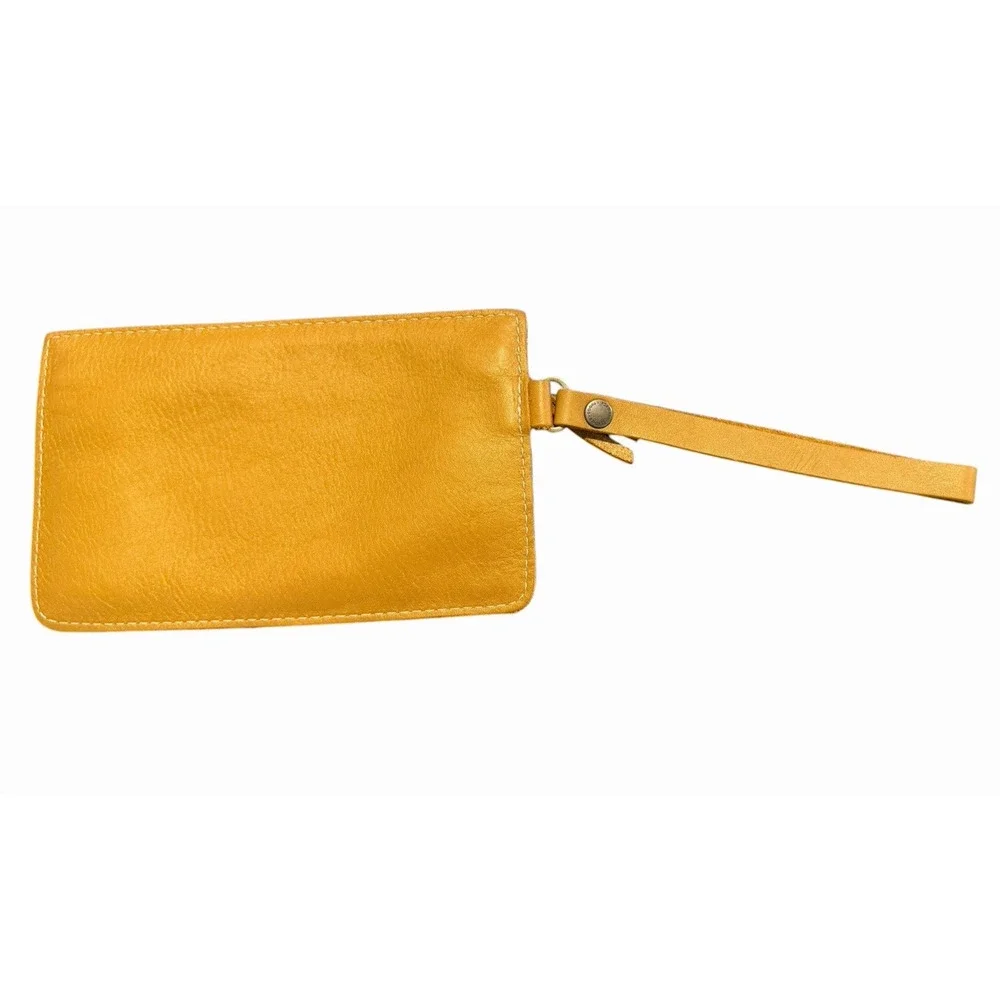 Portland Leather Adriana Pouch Wristlet Honeycomb Unicorn Rare